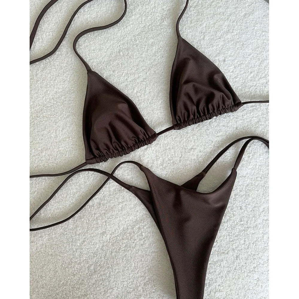 Brazilian Bikini Set Leopard