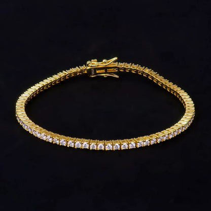 Factory Price D VVS1 Moissanite Tennis Bracelet 925 Sterling Silver