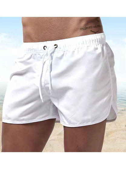 Shorts For Men 2021 Summer Men's Swimwear Shorts Brand Beachwear Sexy Swim Trunks Men Swimsuit Low Waist Breathable Beach Wear