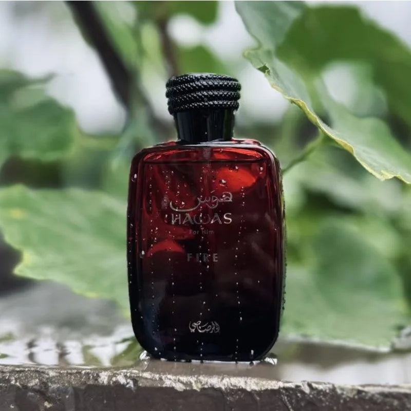 100ML RASASI Hawas Fire Eau De Parfum Pheromone Fragrance Arabian Women's Perfume Pheromone Cologne